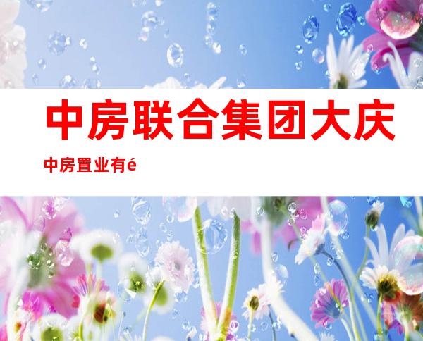 中房联合集团大庆中房置业有限公司