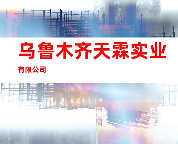 乌鲁木齐天霖实业有限公司